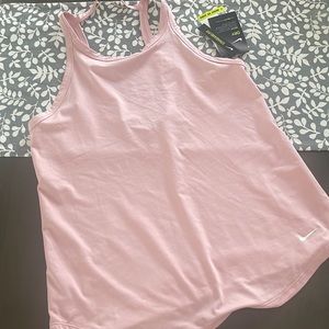 Nike Regatta Soft Loose Training Dri Fit Tank, Light Pink, Size XS, NWT